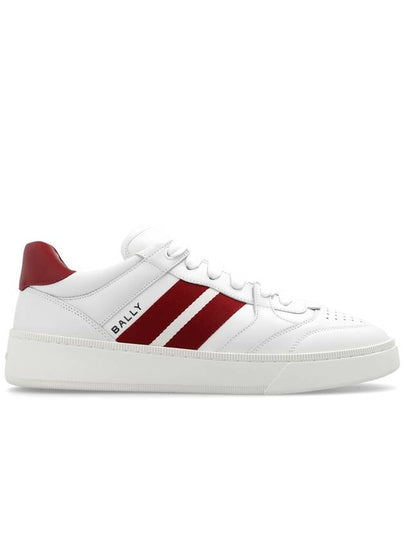 Rebby Leather Low-Top Sneakers White - BALLY - BALAAN 2