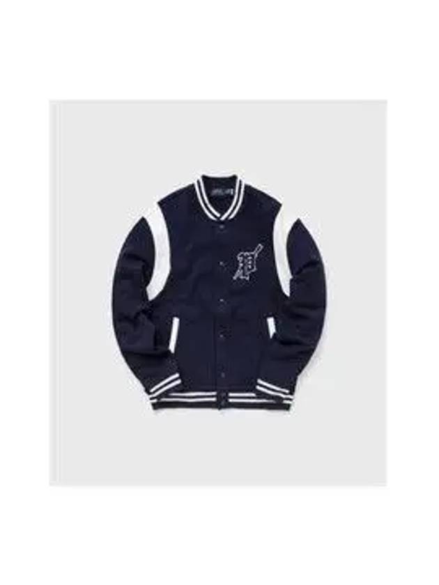 Accent Patch Bomber Jacket Navy - POLO RALPH LAUREN - BALAAN 9