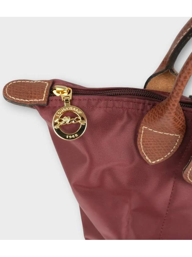 Le Pliage Original Small Tote Bag Burgundy - LONGCHAMP - BALAAN 6