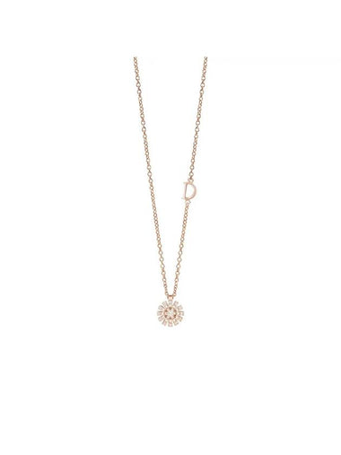 Margherita Diamonds 8mm Necklace Pink Gold - DAMIANI - BALAAN 1