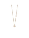 Margherita Diamonds 8mm Necklace Pink Gold - DAMIANI - BALAAN 2