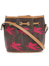 Stampa Pegasus Bucket Bag Red Brown - ETRO - BALAAN 4