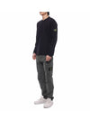 Compass Badge Cargo Straight Pants Green - STONE ISLAND - BALAAN 5