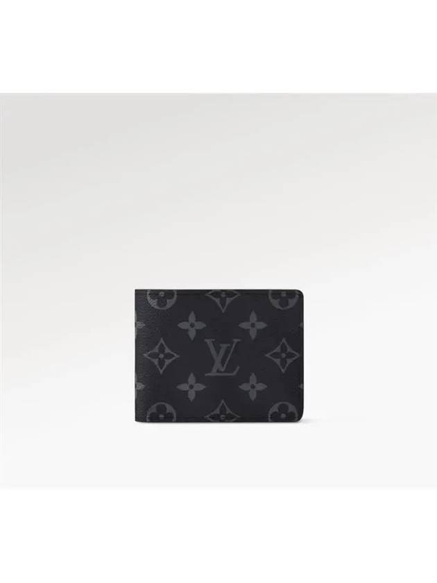 Slender Monogram Eclipse Half Wallet Black - LOUIS VUITTON - BALAAN 2