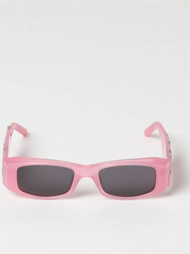 Palm Angels sunglasses in acetate with logo - PALM ANGELS - BALAAN 2