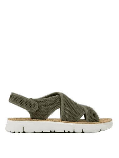 Oruga Textile Sandals Green - CAMPER - BALAAN 1