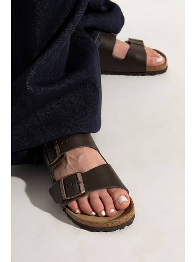 Birkenstock Slides Arizona BS, Women's, Brown - BIRKENSTOCK - BALAAN 2