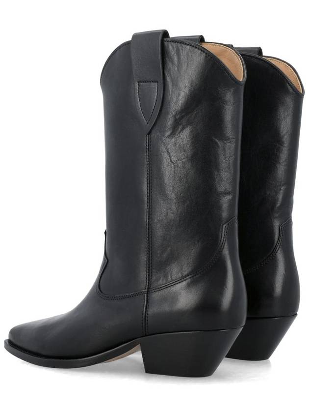 Duerto Ankle Middle Boots Black - ISABEL MARANT - BALAAN 5