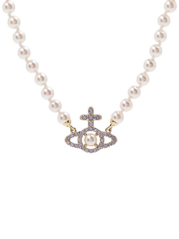 Women's Olympia Pearl Necklace Gold - VIVIENNE WESTWOOD - BALAAN 4