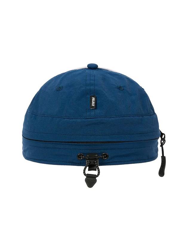 Font Zip Shell Neck Saver 6Panel Navy - PALACE - BALAAN 6