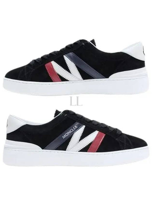 Monaco M Low Top Sneakers Black - MONCLER - BALAAN 2