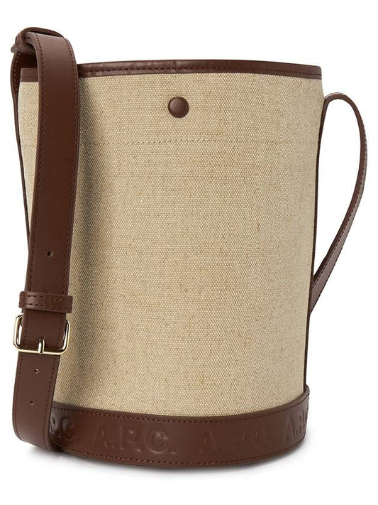 Helene Canvas Bucket Bag Brown - A.P.C. - BALAAN 2