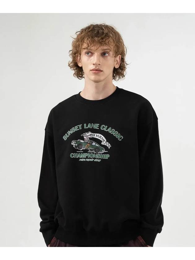 VINTAGE CHAMP BUNNY SWEATSHIRTS BLACK - POLYGRAM - BALAAN 6