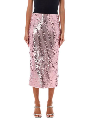 Rotate Birger Christensen Sequin Midi Skirt - ROTATE - BALAAN 1