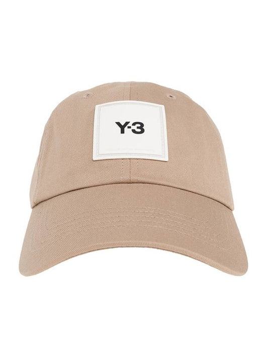 Square Logo Patch Ball Cap Khaki - Y-3 - BALAAN 2