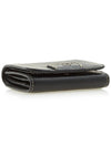 Edith Small Tri-Fold Buffalo Leather Bicycle Wallet Black - CHLOE - BALAAN.