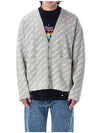 All-Over Logo Cardigan Grey - BALENCIAGA - BALAAN 9