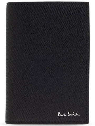 Paul Smith Leather Wallet, Men's, Black - PAUL SMITH - BALAAN 1