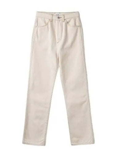 High rise straight denim pants beach - RE/DONE - BALAAN 1