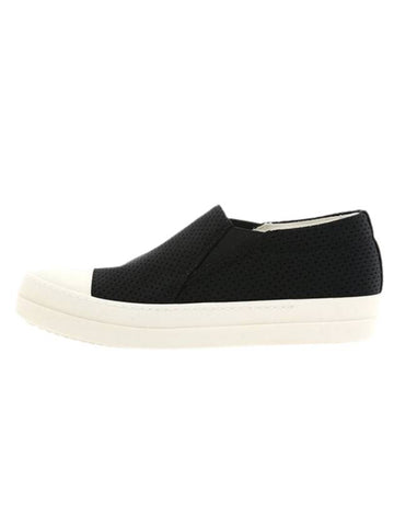 Punching Boat Slip On Black - RICK OWENS - BALAAN 1