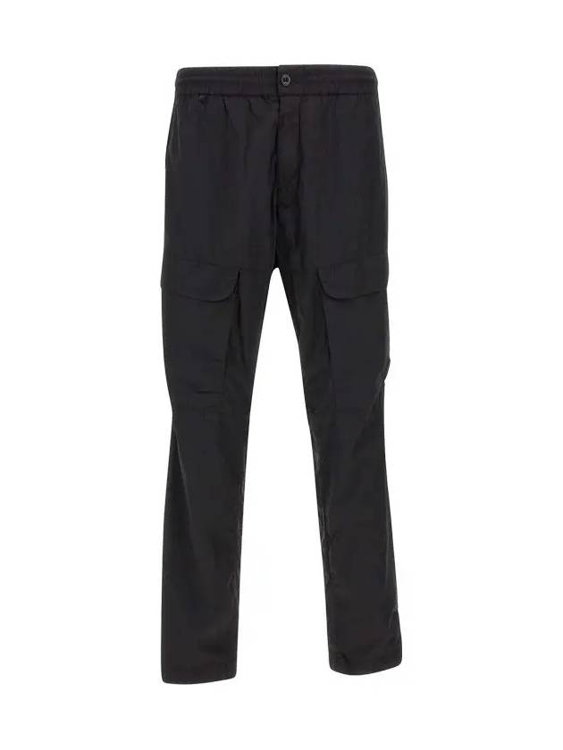 Chrome-R Loose Cargo Track Pants Black - CP COMPANY - BALAAN 3