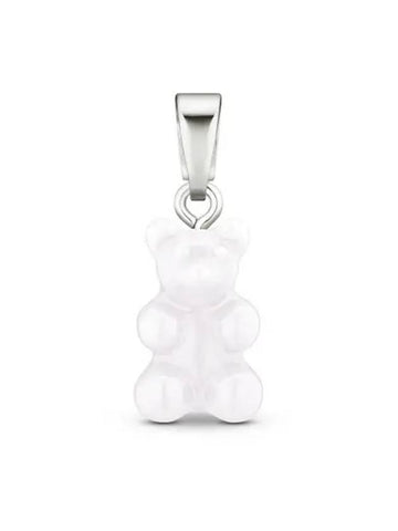 NOSTALGIA BEAR POWDER CLASSIC CONNECTOR SILVER WOMEN'S CHARM - CRYSTAL HAZE - BALAAN 1