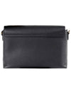 Leather and Vintage Check Note Crossbody Bag Black - BURBERRY - BALAAN 3