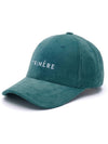 Basic Corduroy Ball Cap GREEN - TRIMERE - BALAAN 2