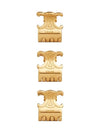 Triomphe Small Hair Clip Set of 3 Gold - CELINE - BALAAN 3