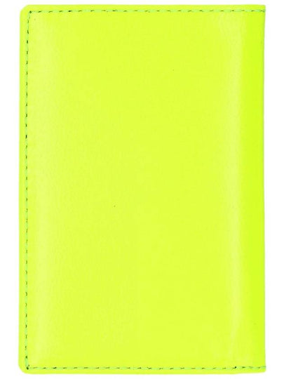 Comme Des Garçons Super Fluo Bifold Cardholder - COMME DES GARCONS - BALAAN 2