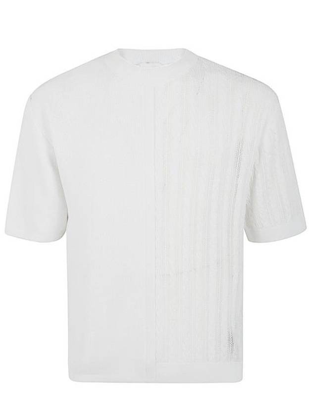 Short Sleeve T-Shirt 245KN423 2379 110 OFfwHITE - JACQUEMUS - BALAAN 1