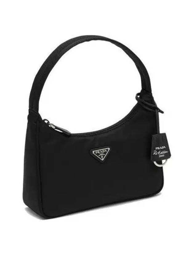 Re-Edition 2000 Re-Nylon Mini Shoulder Bag Black - PRADA - BALAAN 2