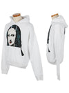 Men's Mona Lisa Print Hooded White - OFF WHITE - BALAAN 4