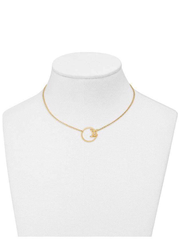 LV Eclipse Necklace Gold - LOUIS VUITTON - BALAAN 5