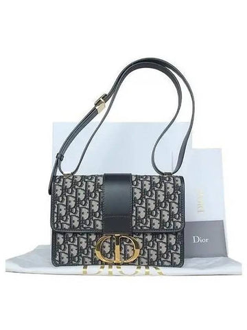 M9203UTZQ gold oblique jacquard 30montane cross bag - DIOR - BALAAN 1