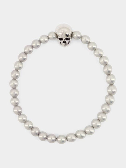 Men's Skull Bracelet Silver - ALEXANDER MCQUEEN - BALAAN 2