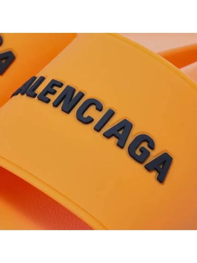 logo slippers orange - BALENCIAGA - BALAAN 5