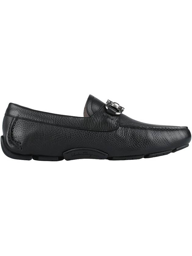 Gancini Ornament Driving Shoes Black - SALVATORE FERRAGAMO - BALAAN 5