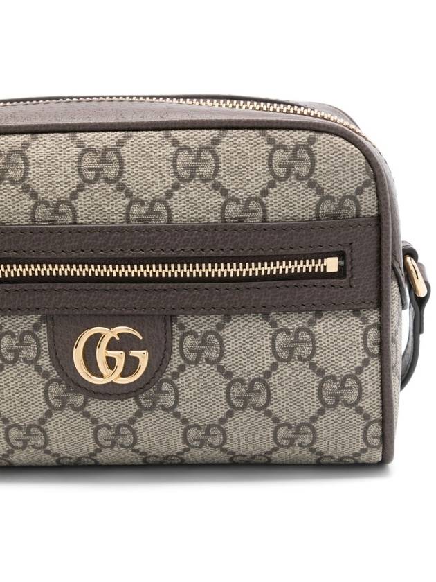 Ophidia GG Super Small Shoulder Bag Beige Ebony - GUCCI - BALAAN 3