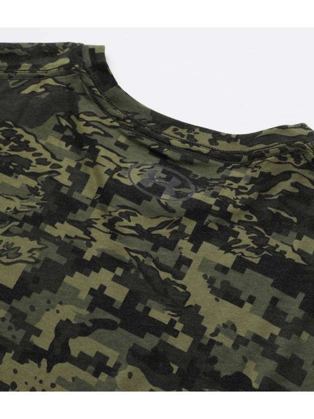 Men's ABC Camo Short Sleeve T Shirt Black - UNDER ARMOUR - BALAAN 15