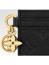 LV Charm Monogram Empreinte Leather Card Wallet Black - LOUIS VUITTON - BALAAN 4
