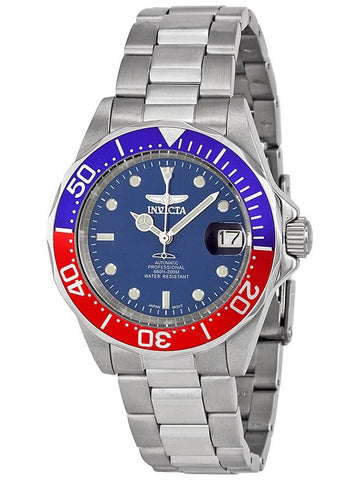 Invicta Pro Diver Automatic Blue Dial Pepsi Bezel Men's Watch 5053 - INVICTA - BALAAN 1