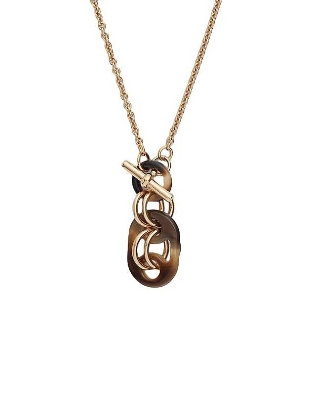 Eurydice Pendant Small Model Necklace Gold - HERMES - BALAAN 5