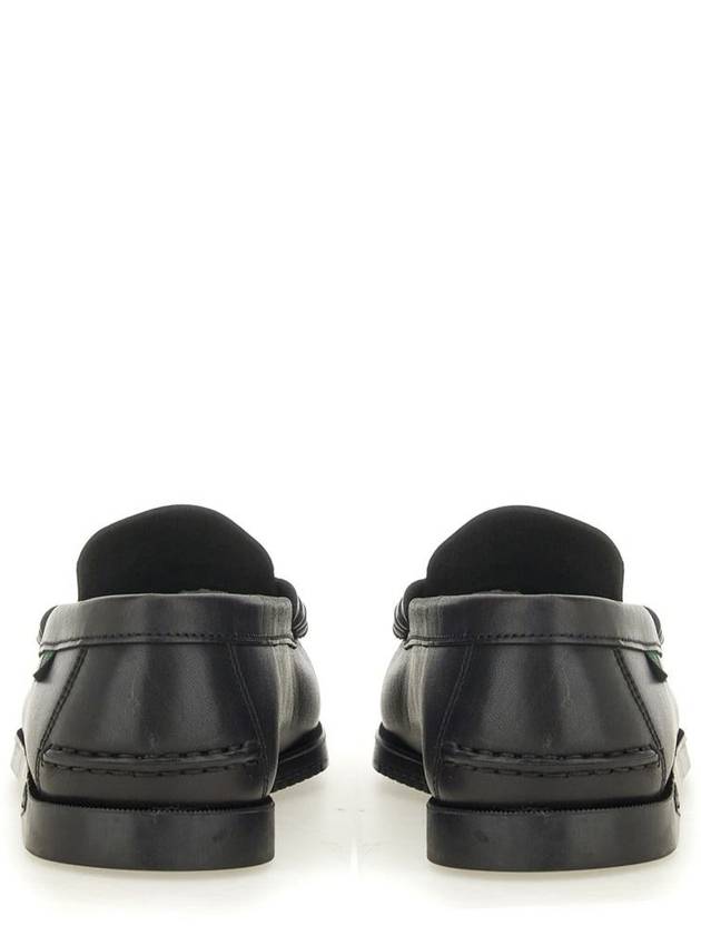 Coraux Leather Loafers Black - PARABOOT - BALAAN 7