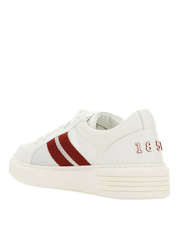 Melys Leather Low-Top Sneakers White - BALLY - BALAAN 3