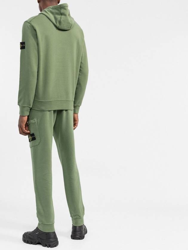 Side Patch Drawstring Track Pants Green - STONE ISLAND - BALAAN 4