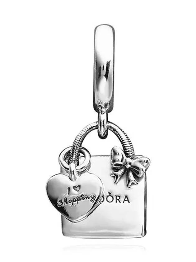 Shopping Bag Dangle Charm Sterling Silver - PANDORA - BALAAN 3