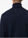 Cashmere Turtleneck Navy - MAISON MARGIELA - BALAAN 6