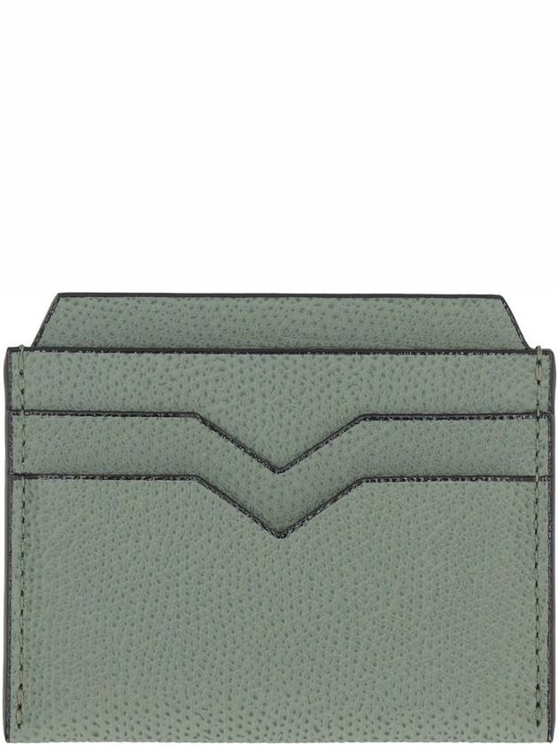 Valextra Leather Card Holder - VALEXTRA - BALAAN 3