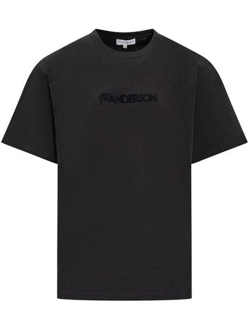 JW Anderson Logo Embroidery Tee - JW ANDERSON - BALAAN 1